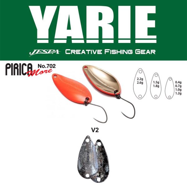 Yarie 702 Pirica More 1,0gr V2 Naive Silver Kanál Villantó