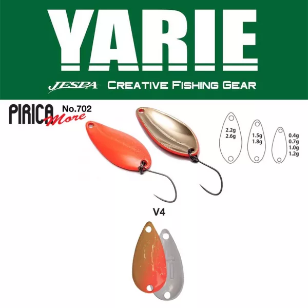 Yarie 702 Pirica More 1,0gr V4 MG Ice Kanál Villantó