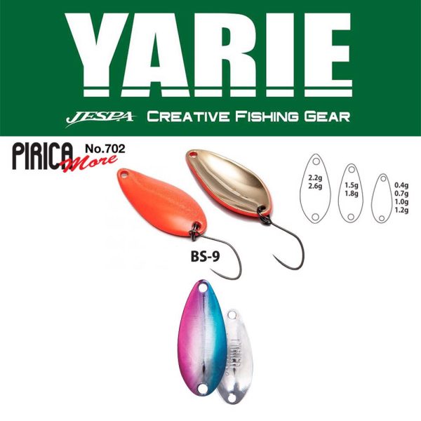 Yarie 702 Pirica More 2,2gr BS-9 Blue/Pink Kanál Villantó