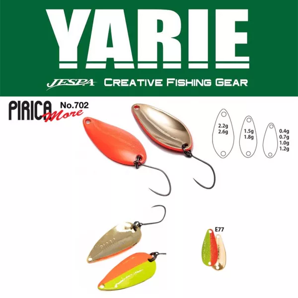 Yarie 702 Pirica More 2,2gr E77 Half Mac Kanál Villantó