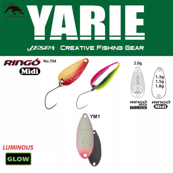 Yarie 704 Ringo Midi 1,8gr YM1 Fruit Peach Kanál Villantó