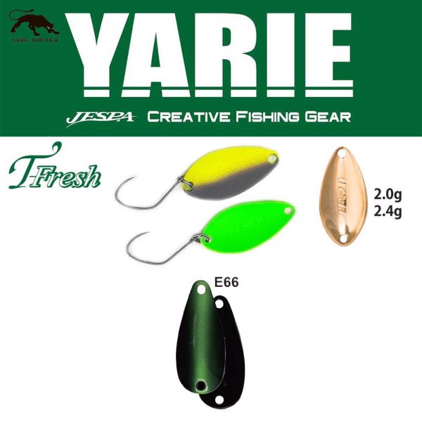 Yarie 708T T-Fresh 2,0gr E66 Fits Green Kanál Villantó