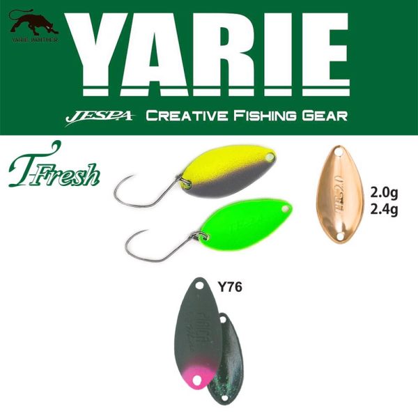 Yarie 708T T-Fresh 2,4gr Y76 Olive/Pink Tail Kanál Villantó