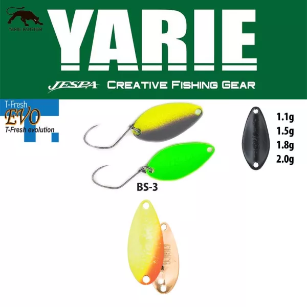 Yarie 710T T-Fresh Evo 1,1gr BS-3 First Lemon Kanál Villantó