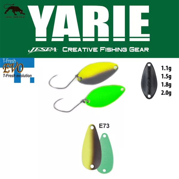 Yarie 710T T-Fresh Evo 2,0gr E73 Choco Lemon Kanál Villantó
