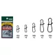 Yarie 809 Line Snap Black #0 20lb Kapocs 11db