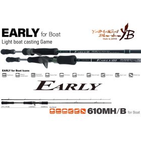   Yamaga Blanks Early Boat 610MH/B Baitcast 2,10m 10-50gr 2 Részes Pergető Bot
