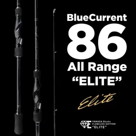   Yamaga Blanks Blue Current 86TZ All Range Elite 2,58m 3-21gr 2 Részes Pergető Bot