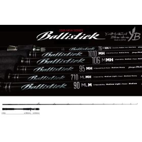   Yamaga Blanks Ballistick 76M-XH/B Baitcast 2,296m 20-180gr Fuji Sic K Titanium Nyéltoldós Casting Pergető Bot