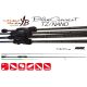 Yamaga Blanks Blue Current 85TZ Nano 2,57m 3-21gr 2 Részes Pergető Bot
