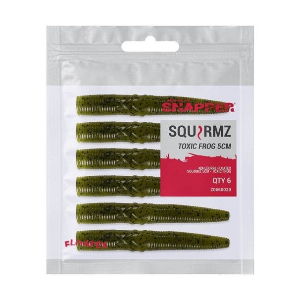 Z Predator FLOATEX SQUIRMZ 5CM - TOXIC FROG plaszik műcsali