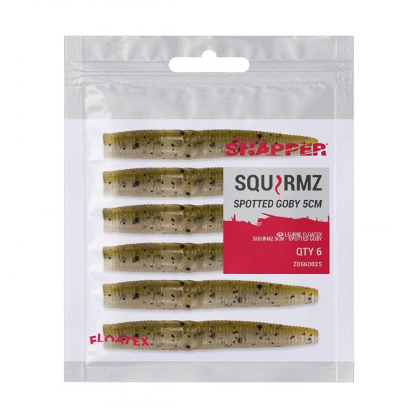 Z Predator FLOATEX SQUIRMZ 5CM - SPOTTED GOBY plaszik műcsali