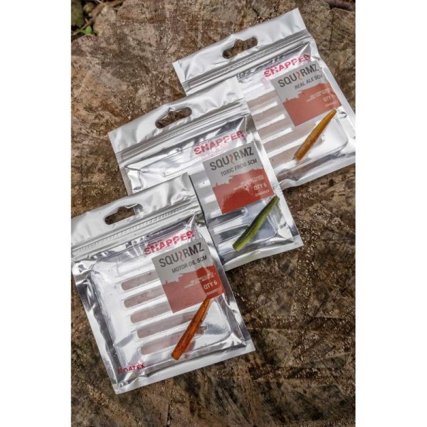 Z Predator FLOATEX SQUIRMZ 7.5CM - MOTOR OIL plaszik műcsali