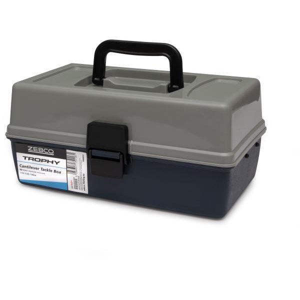 Zebco Trophy Cantilever Tackle Box 29x18x15cm Szerelékes Láda