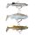 Zebco Pike Lure Packs Natural 12cm Plasztik Csali 3db