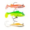 Zebco Perch Lure Packs Fluoro 6cm Plasztik Csali 3db