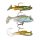 Zebco Perch Lure Packs Natural 6cm Plasztik Csali 3db