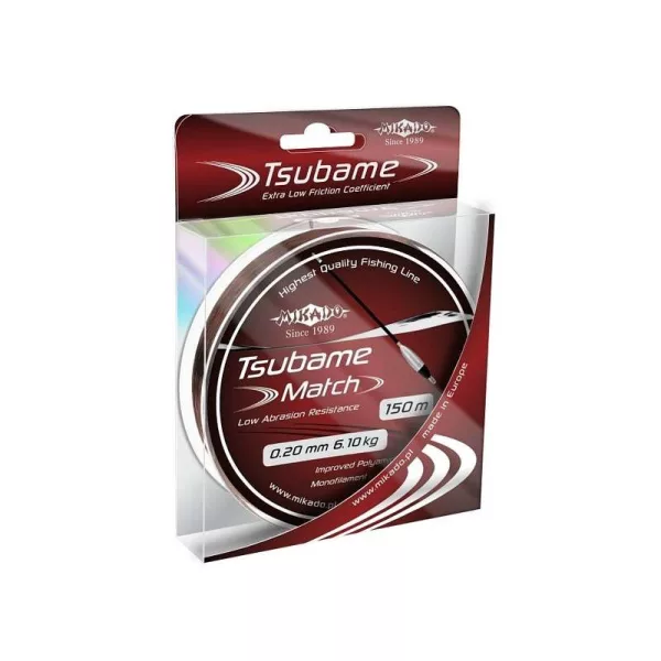 Mikado Tsubame Match 0,24mm 150m Bordó Monofil Főzsinór
