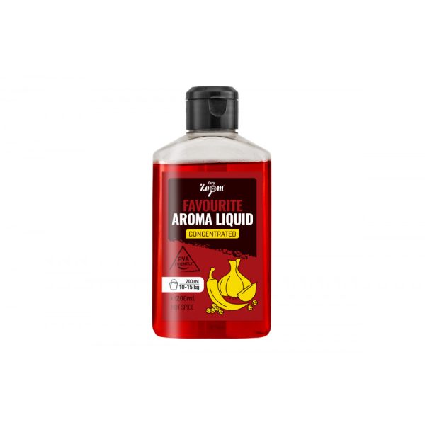 Carp Zoom Favourite Csípős Fűszeres Folyékony Aroma 200ml