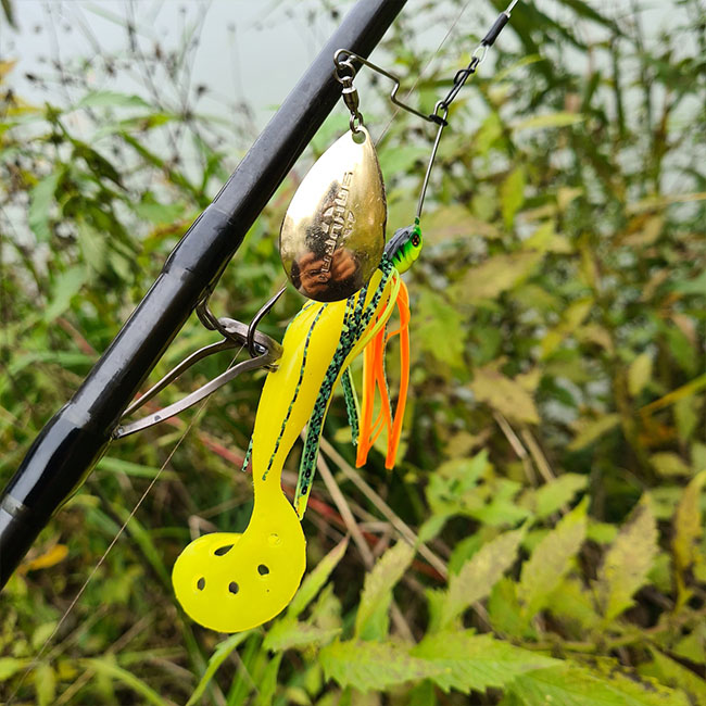 A SPINNERBAIT a legjobb csukás műcsali???