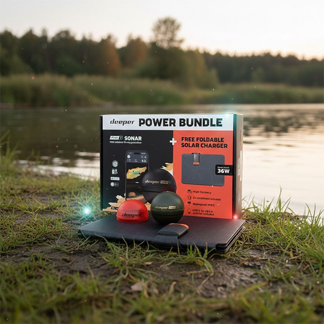 Deeper halradar kalauz: Mi az a szonár, és mit tud a CHIRP+3 Winter Power Bundle?