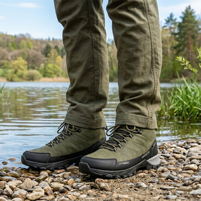 Delphin Ixtera Teknis outdoor lábbeli – vízálló túracipő és horgász bakancs minden terepre
