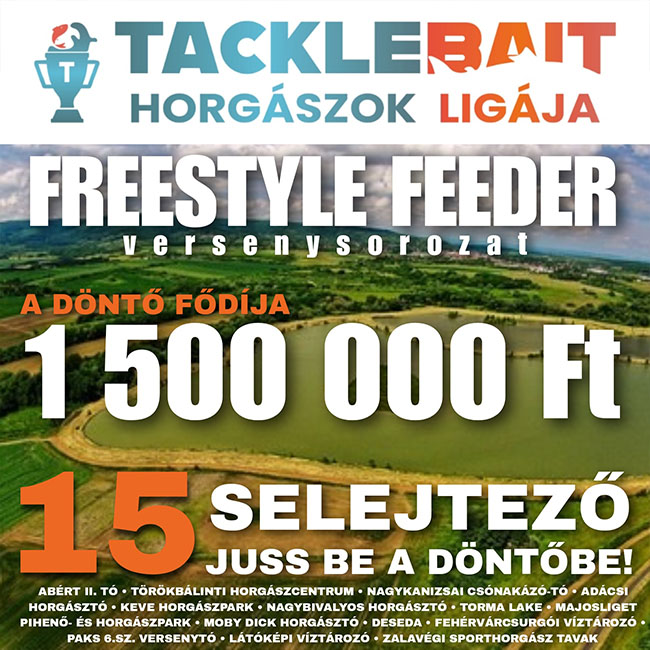 TACKLEBAIT HORGÁSZOK LIGÁJA, ilyet még nem láttál!